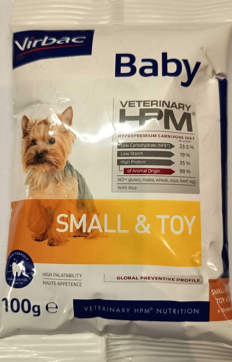 Virbac Dog PARAUGS (Baby Small&Toy) 100G